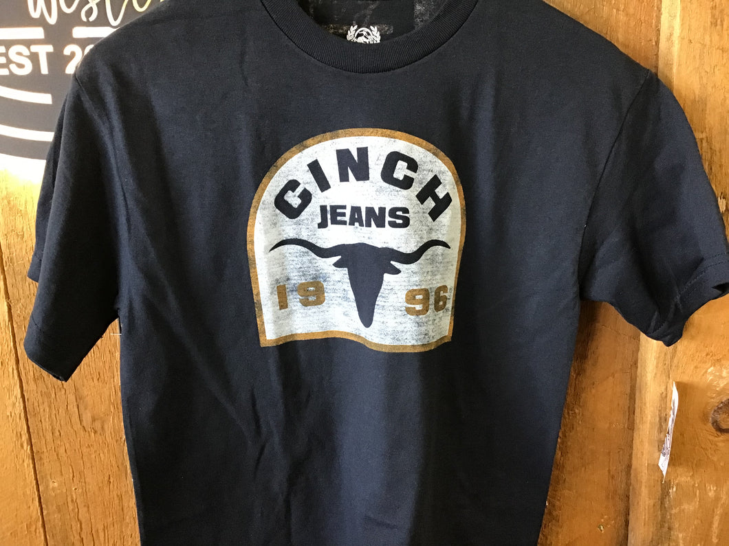 Cinch Boys Navy T Shirt
