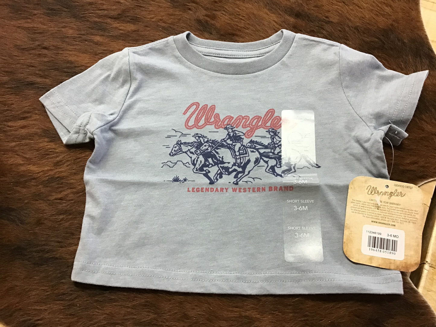 Wrangler® Baby Boy Shirt - Tradewinds Heather T Shirt Wrangler