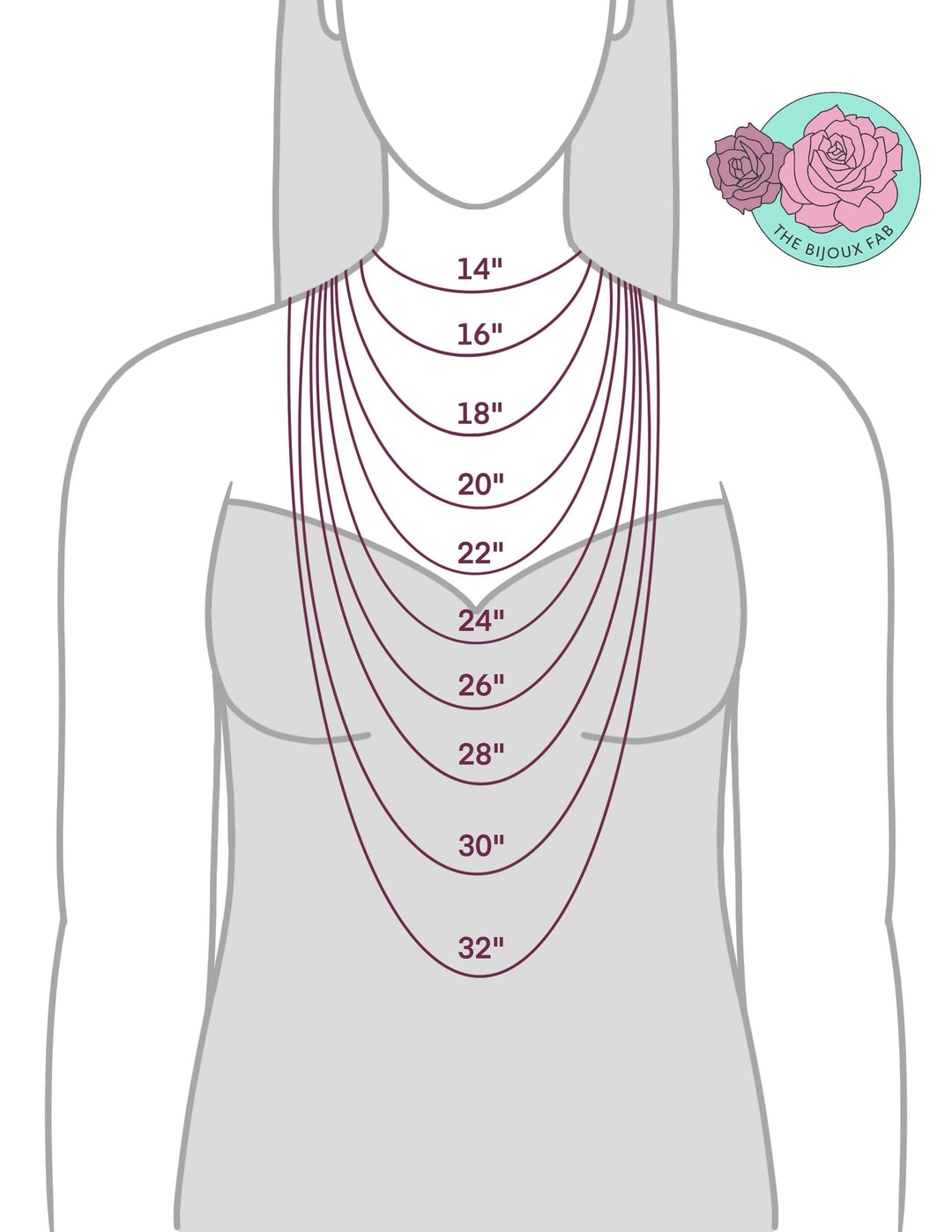 NEW! Build your own Sterling Silver Pearls Necklace 3-4-5-6-8-10-12-14 mm Necklaces Shopify Collective The Bijoux FAB Jewelry The Bijoux FAB Jewelry