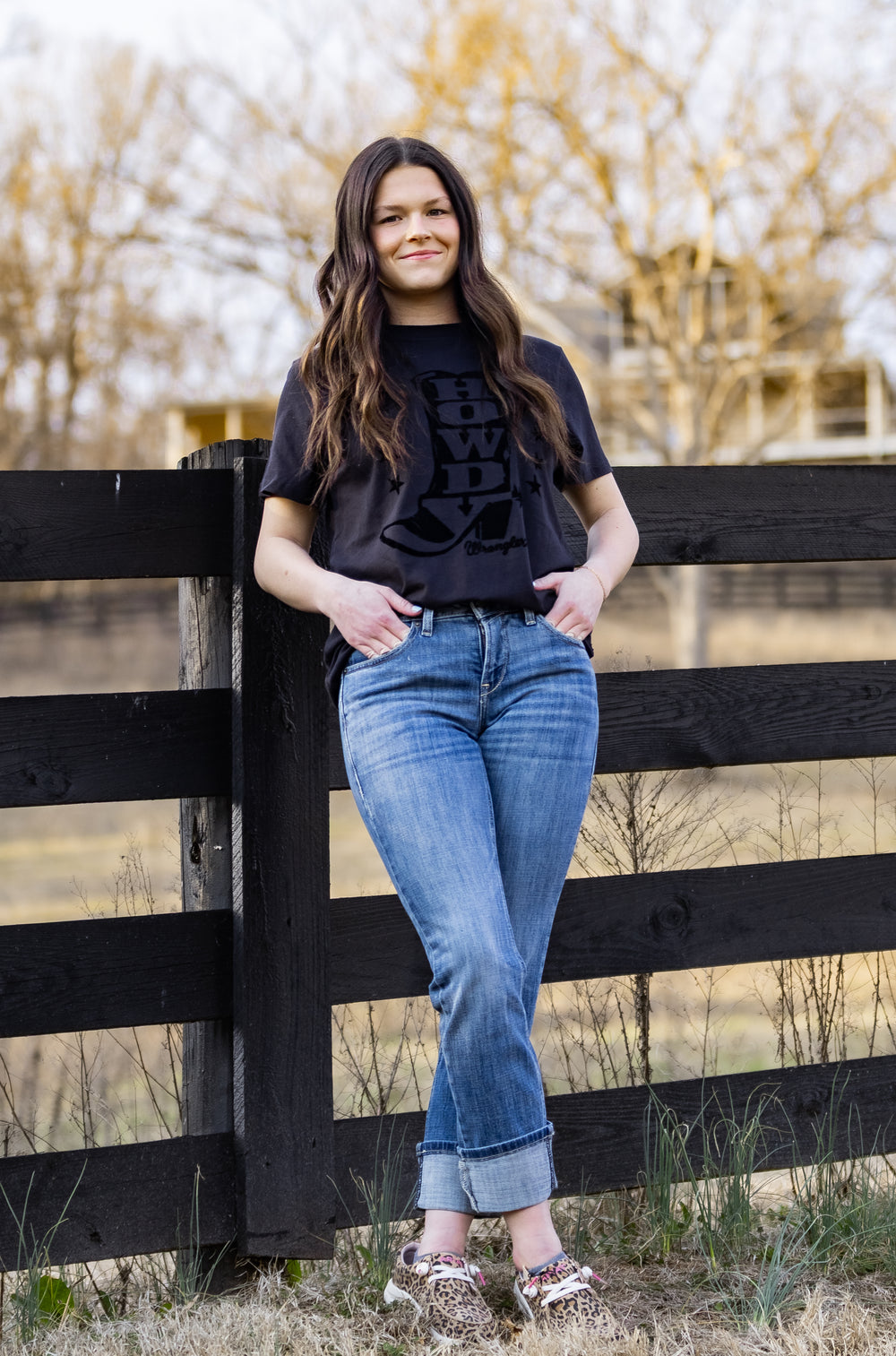 Ariat WMS Perfect Rise Silvie Straight Leg Crop Jeans GLENWOOD 10072962 Jeans ariat ariatwomens jeans womens Ariat