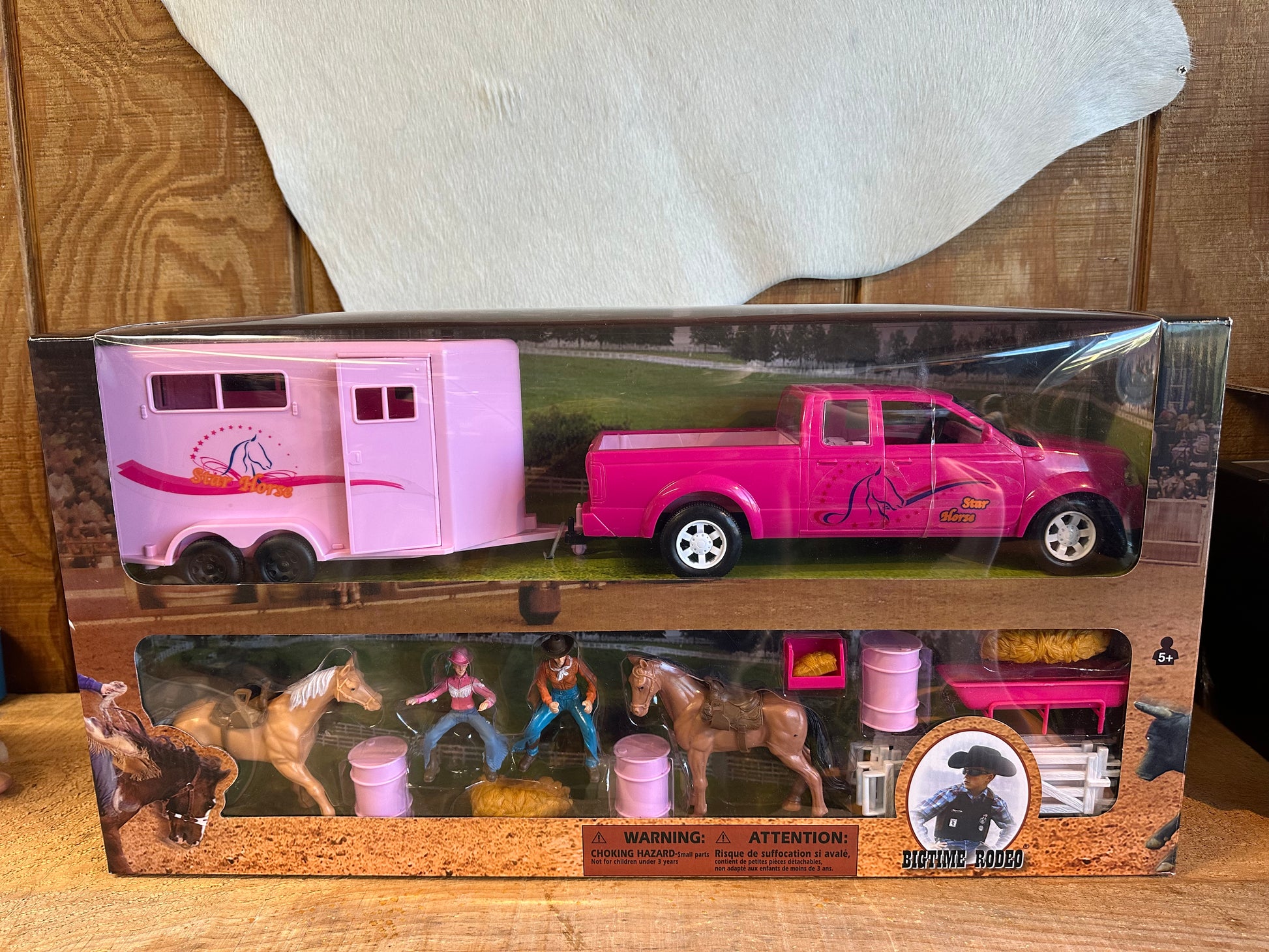 Big Time Rodeo Barrel Racing Play Set 50644 Toy M & F