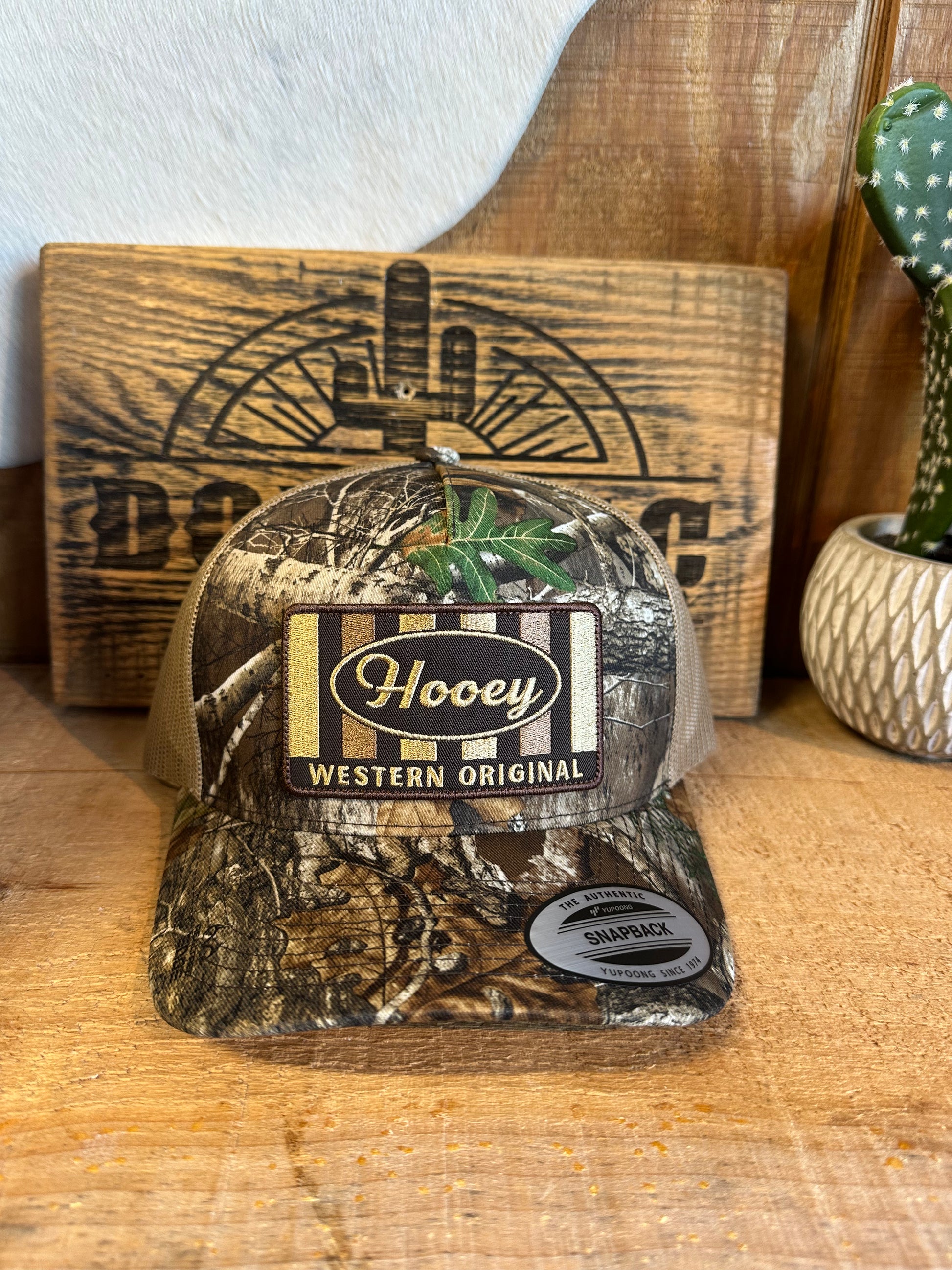 Hooey "Sudan" RealTree Edge Camo/Tan Cap 2511T Cap Hooey