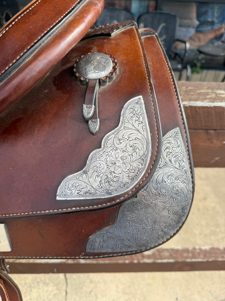 16” Phil Harris Saddle Double C Western Supply