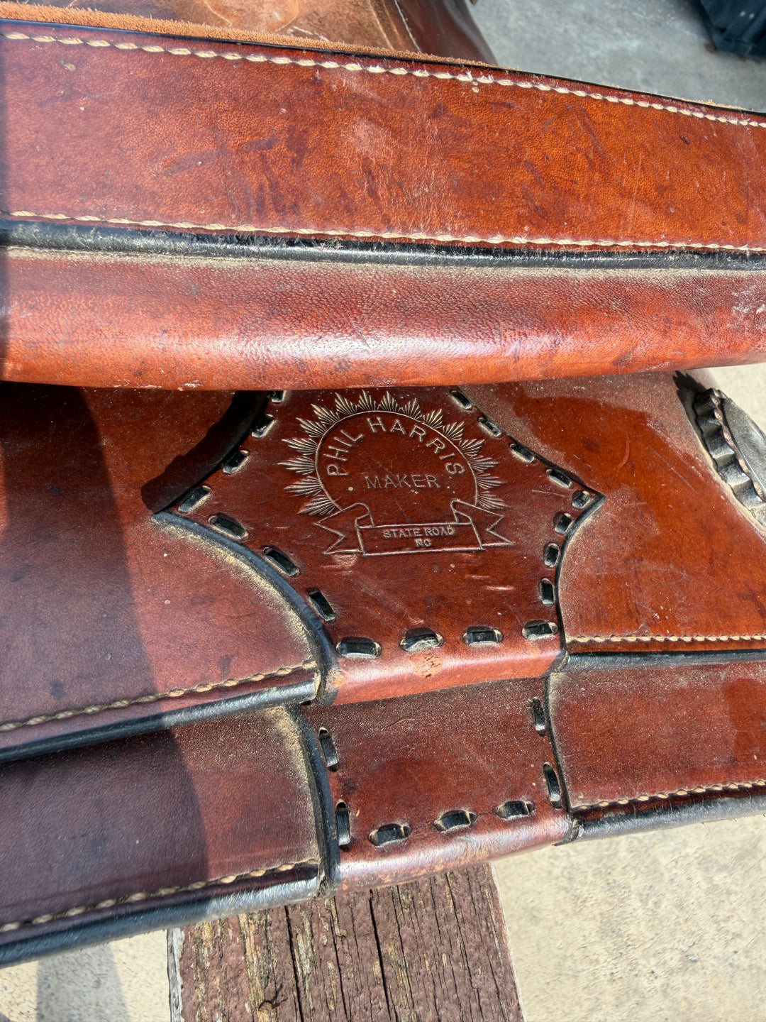 16” Phil Harris Saddle Double C Western Supply