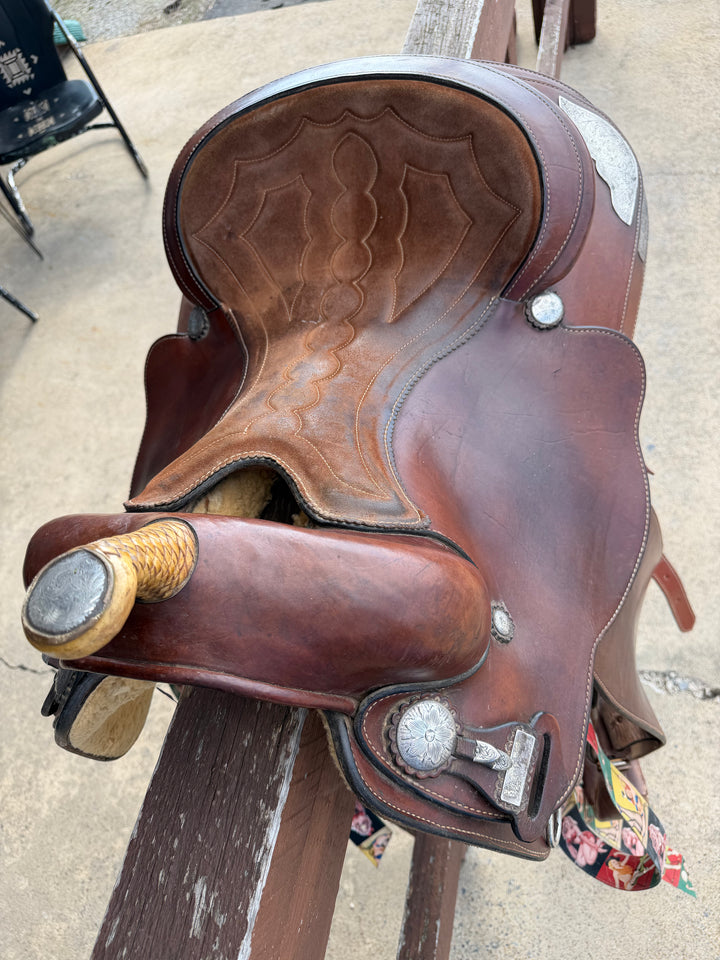 16” Phil Harris Saddle Double C Western Supply