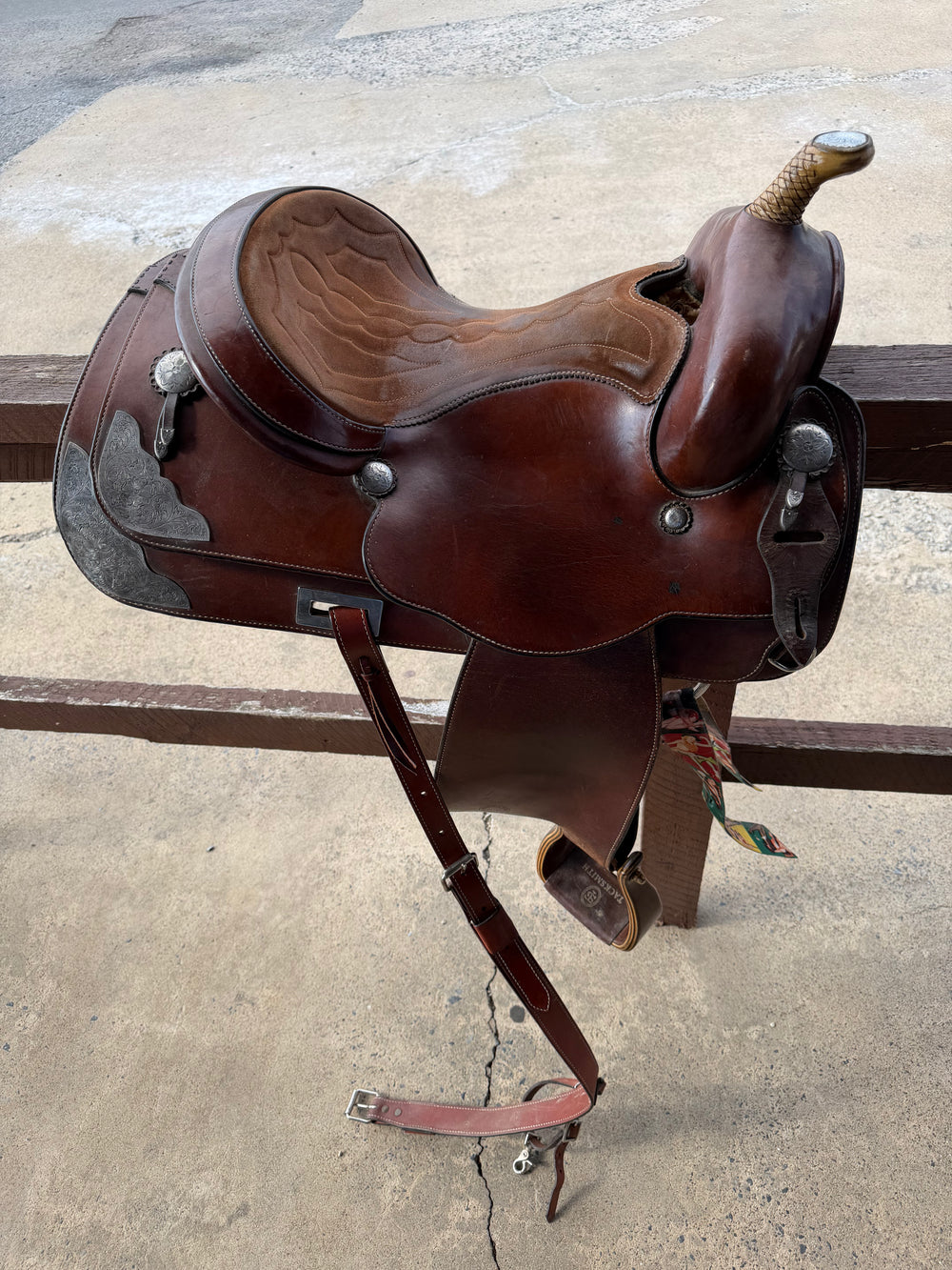 16” Phil Harris Saddle Double C Western Supply