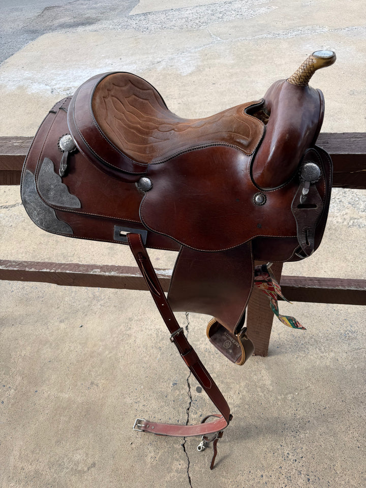 16” Phil Harris Saddle Double C Western Supply