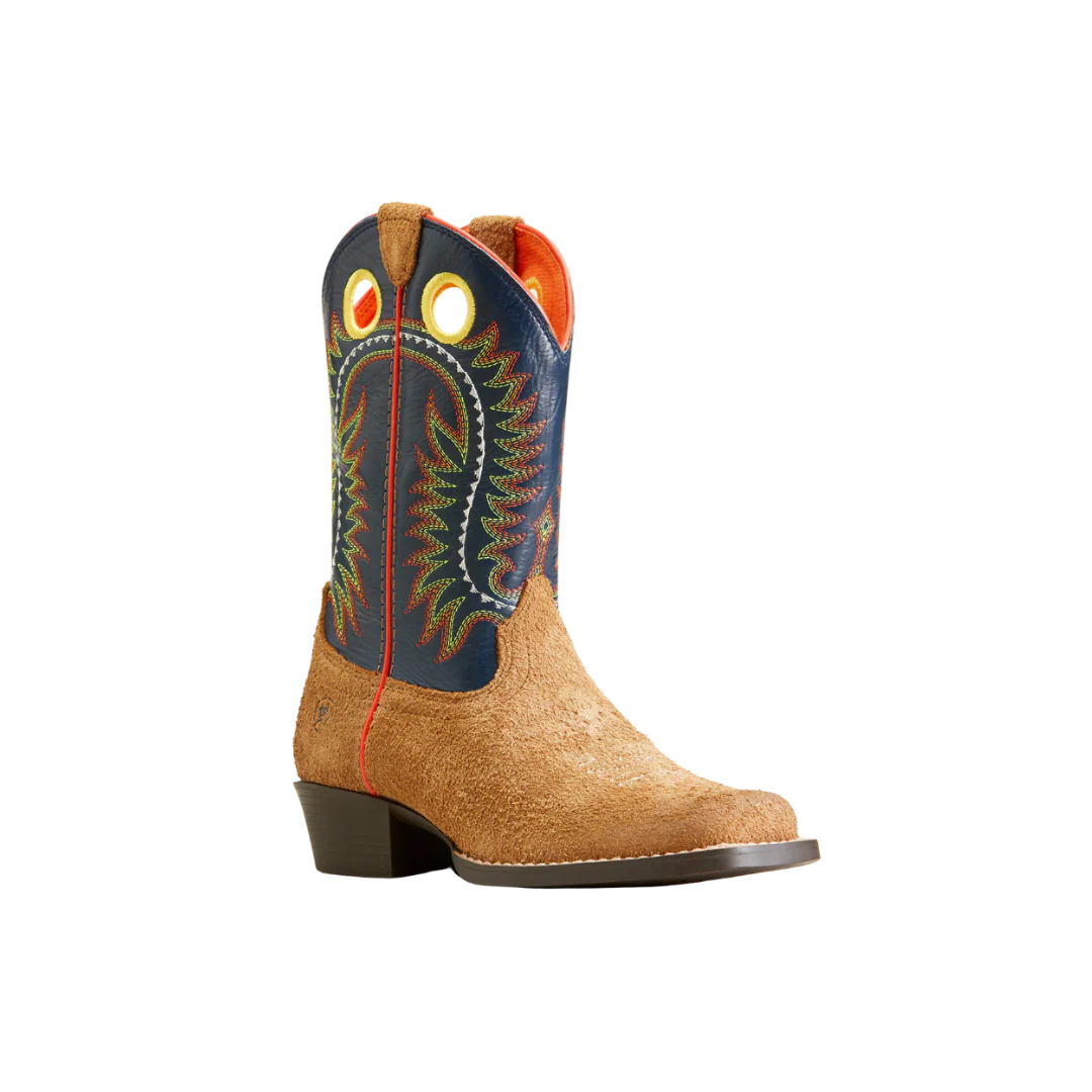 Youth Derby Monroe Cutter Toe Western Boot 10047036 Boot ariat children's Ariat