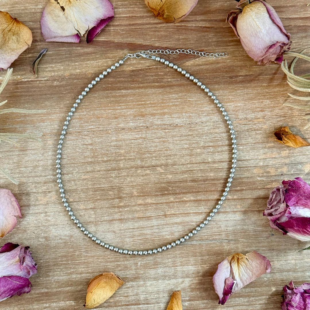 18 inch 4mm silver plated necklace Necklaces Shopify Collective The Bijoux FAB Jewelry The Bijoux FAB Jewelry
