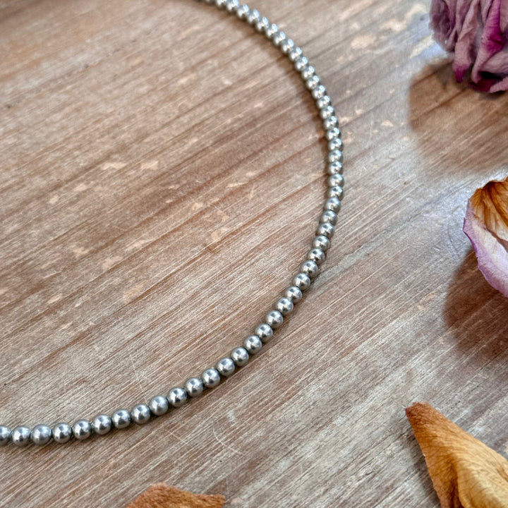 18 inch 4mm silver plated necklace Necklaces Shopify Collective The Bijoux FAB Jewelry The Bijoux FAB Jewelry