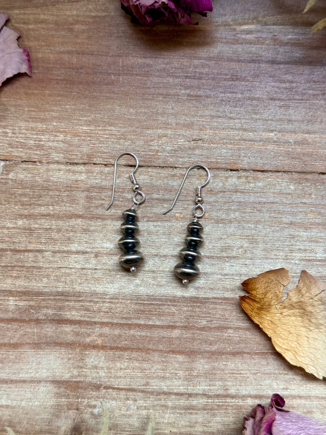 Sterling Silver Saucer Pearl Dangle Earrings – Handmade by Colby Ogg & Addalie Ogg – USA Made Earrings Shopify Collective The Bijoux FAB Jewelry The Bijoux FAB Jewelry