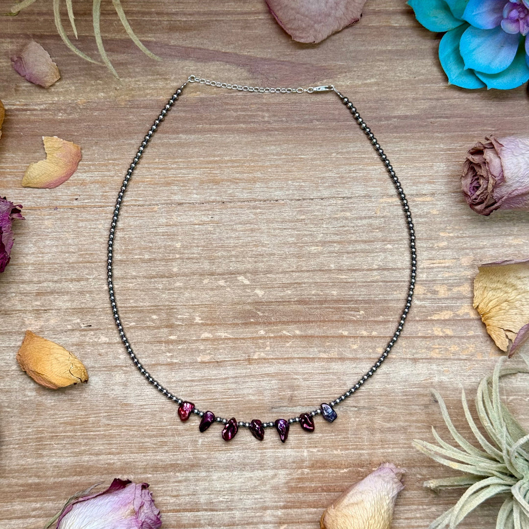Dyed Freshwater Pearl Choker – 15.5” Necklaces Shopify Collective The Bijoux FAB Jewelry The Bijoux FAB Jewelry