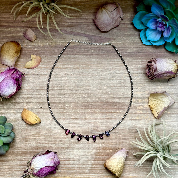 Dyed Freshwater Pearl Choker – 15.5” Necklaces Shopify Collective The Bijoux FAB Jewelry The Bijoux FAB Jewelry