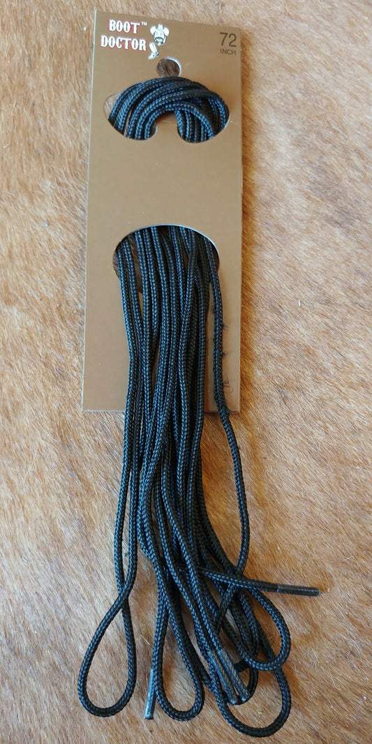 72" Shoe Laces Black shoe laces M & F