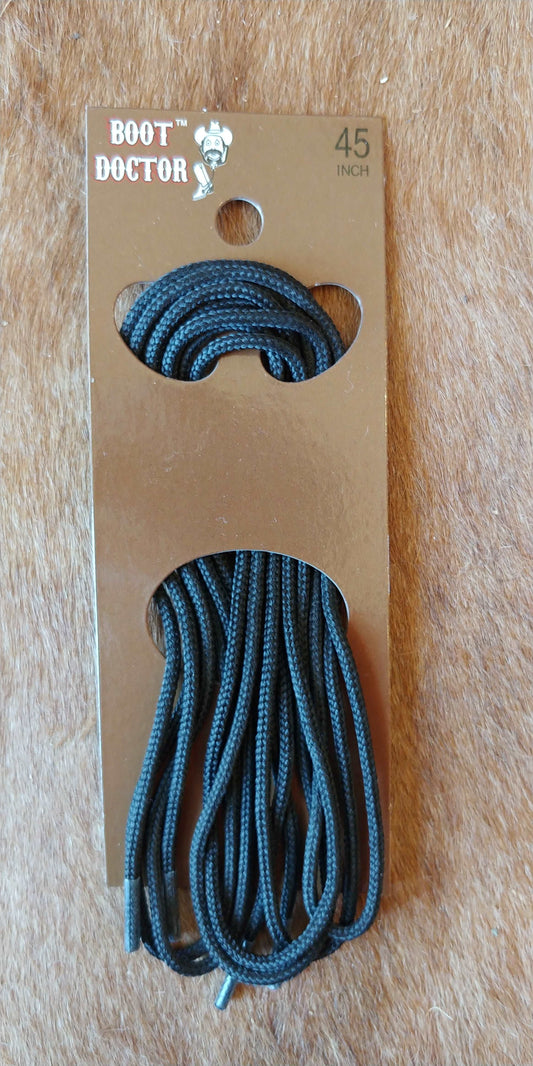 45" Shoe Laces Black shoe laces M & F