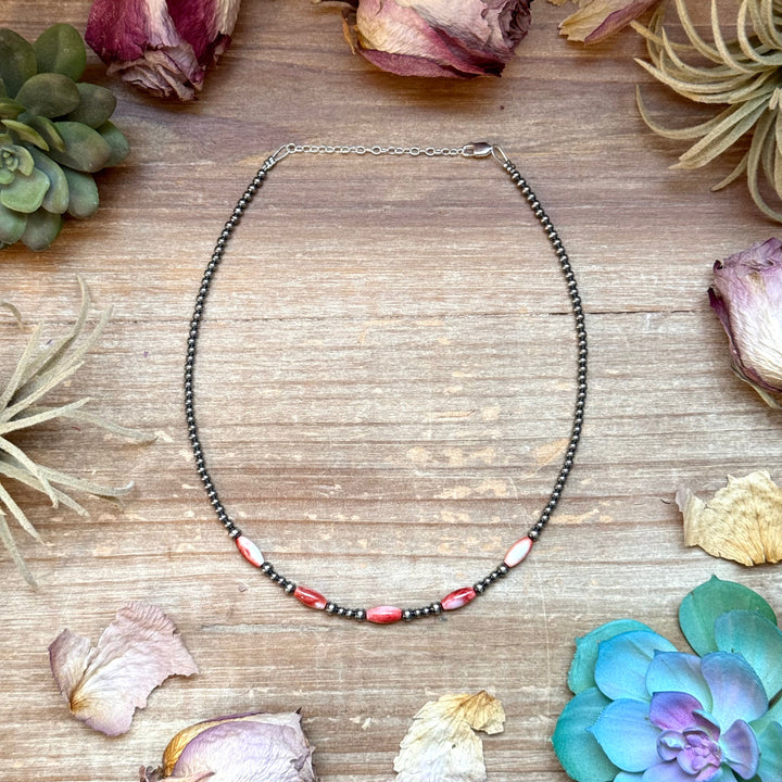 Orange Spiny Oyster Choker – 14.5” Choker Shopify Collective The Bijoux FAB Jewelry The Bijoux FAB Jewelry