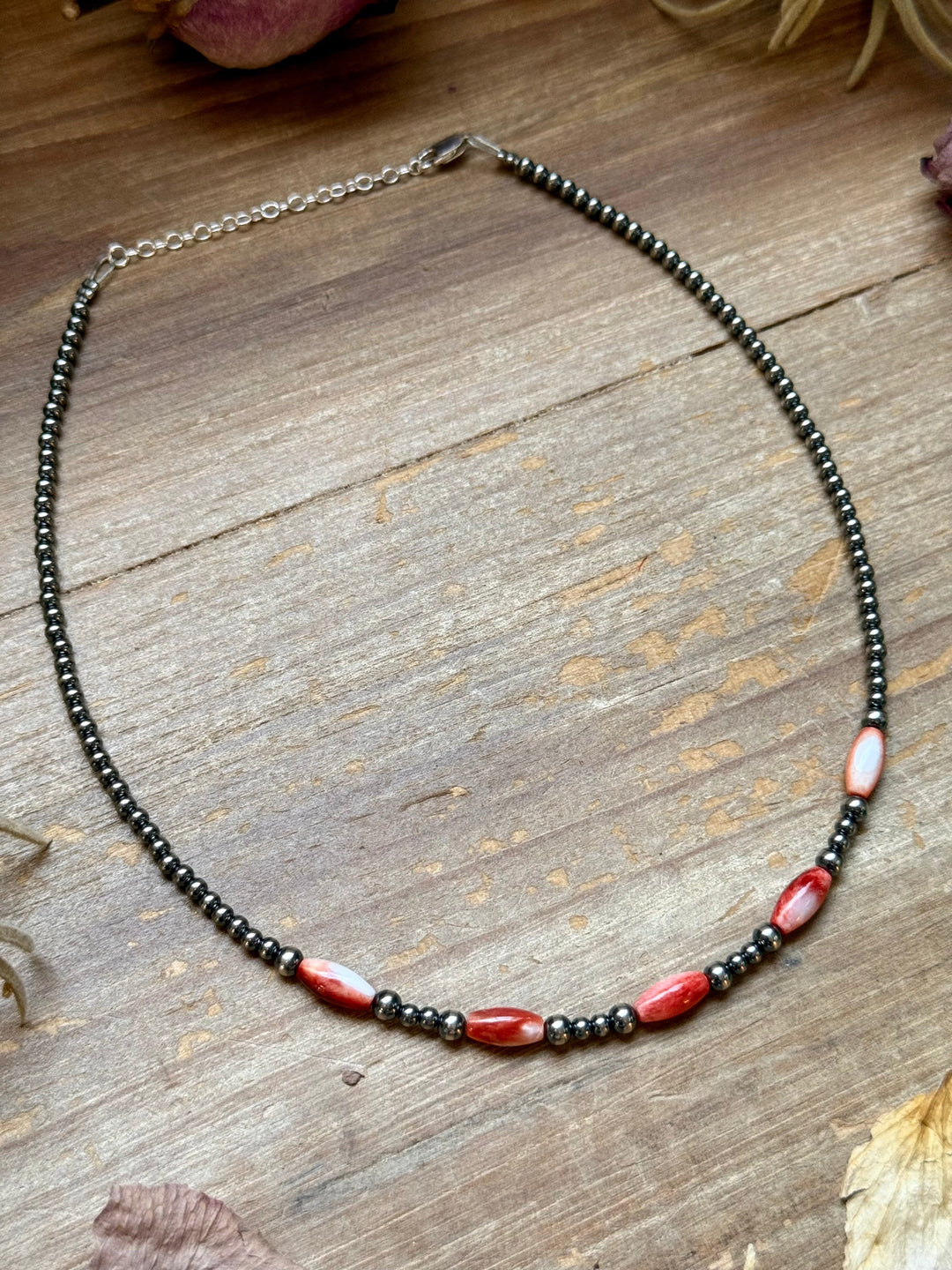 Orange Spiny Oyster Choker – 14.5” Choker Shopify Collective The Bijoux FAB Jewelry The Bijoux FAB Jewelry
