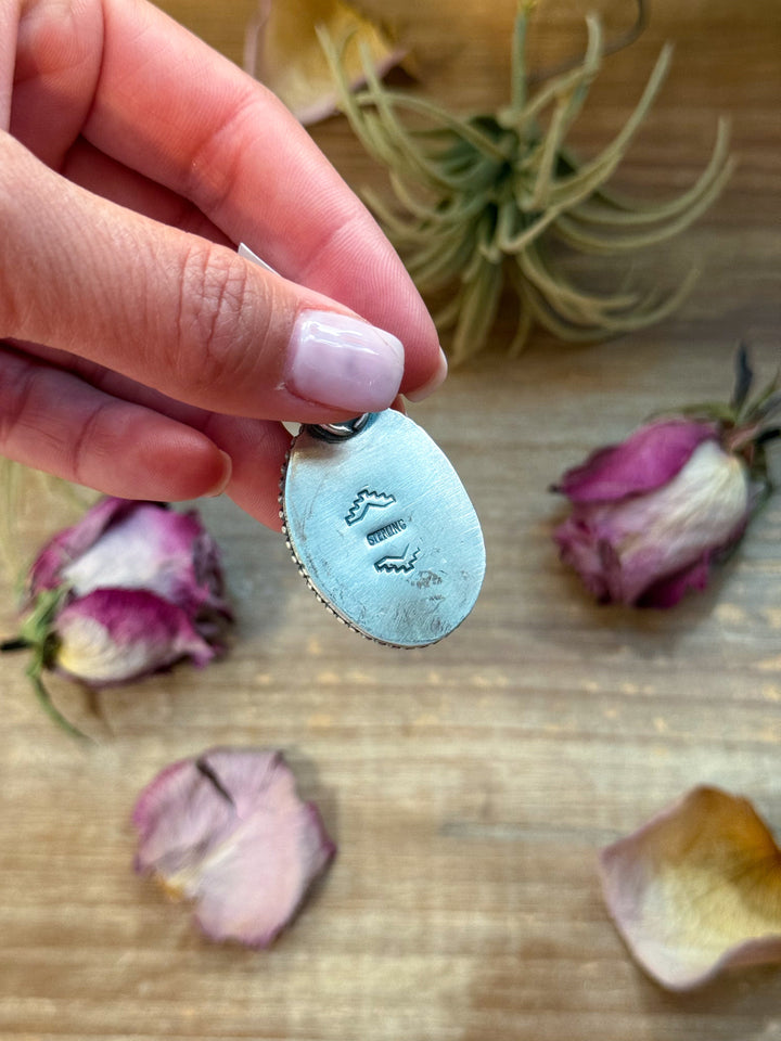 Palomino Sterling Silver Pendant – 2" x 1.25" – 8 mm Bail Pendant Shopify Collective The Bijoux FAB Jewelry The Bijoux FAB Jewelry