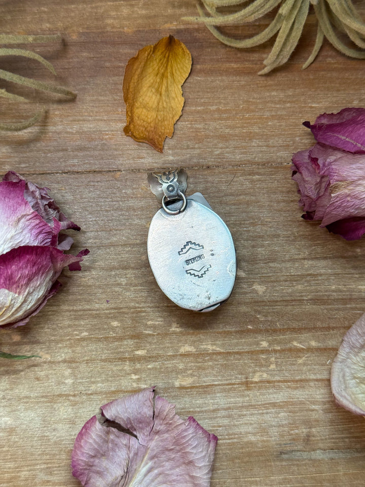 Golden Hills Turquoise Sterling Silver Pendant Pendant Shopify Collective The Bijoux FAB Jewelry The Bijoux FAB Jewelry