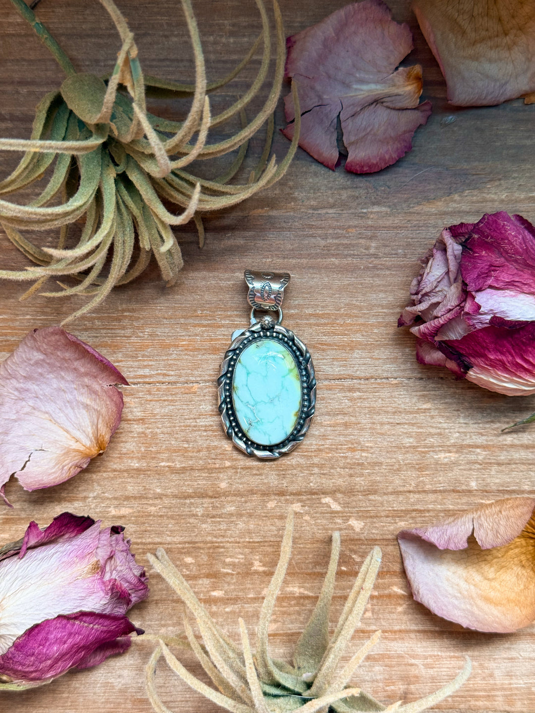 Palomino Turquoise Sterling Silver Pendant – Oval Shopify Collective The Bijoux FAB Jewelry The Bijoux FAB Jewelry