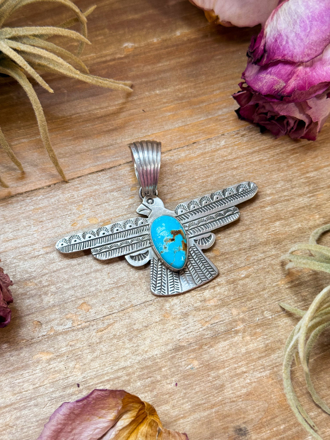 Sterling Silver Thunderbird Pendant Shopify Collective The Bijoux FAB Jewelry The Bijoux FAB Jewelry