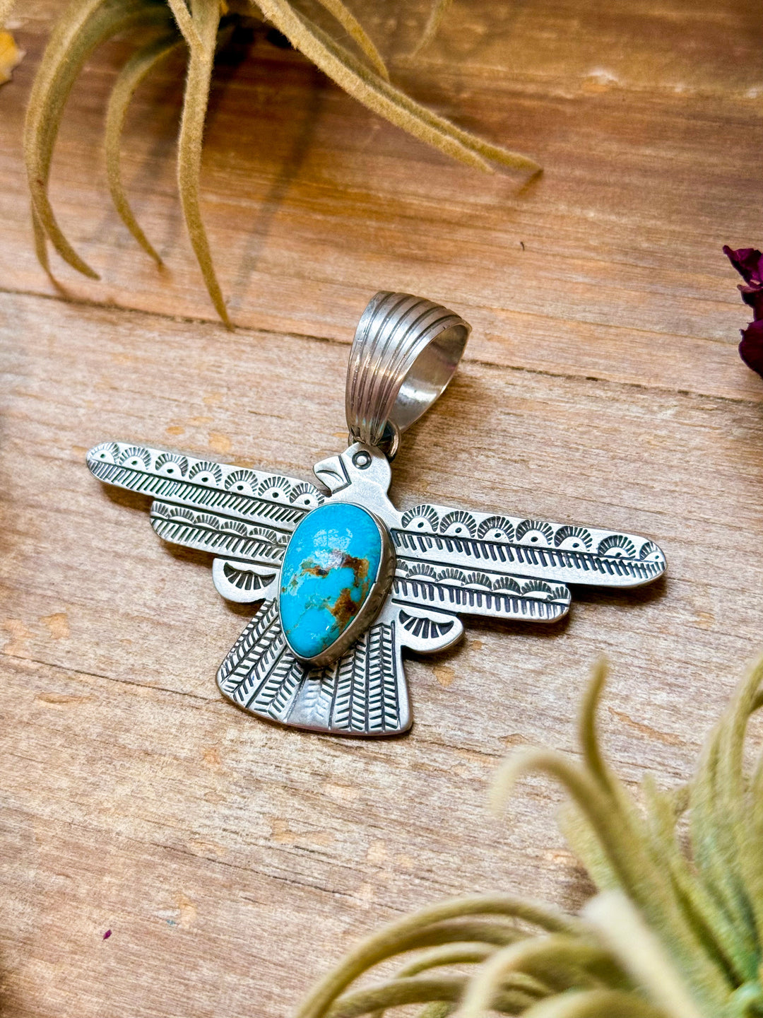 Sterling Silver Thunderbird Pendant Shopify Collective The Bijoux FAB Jewelry The Bijoux FAB Jewelry