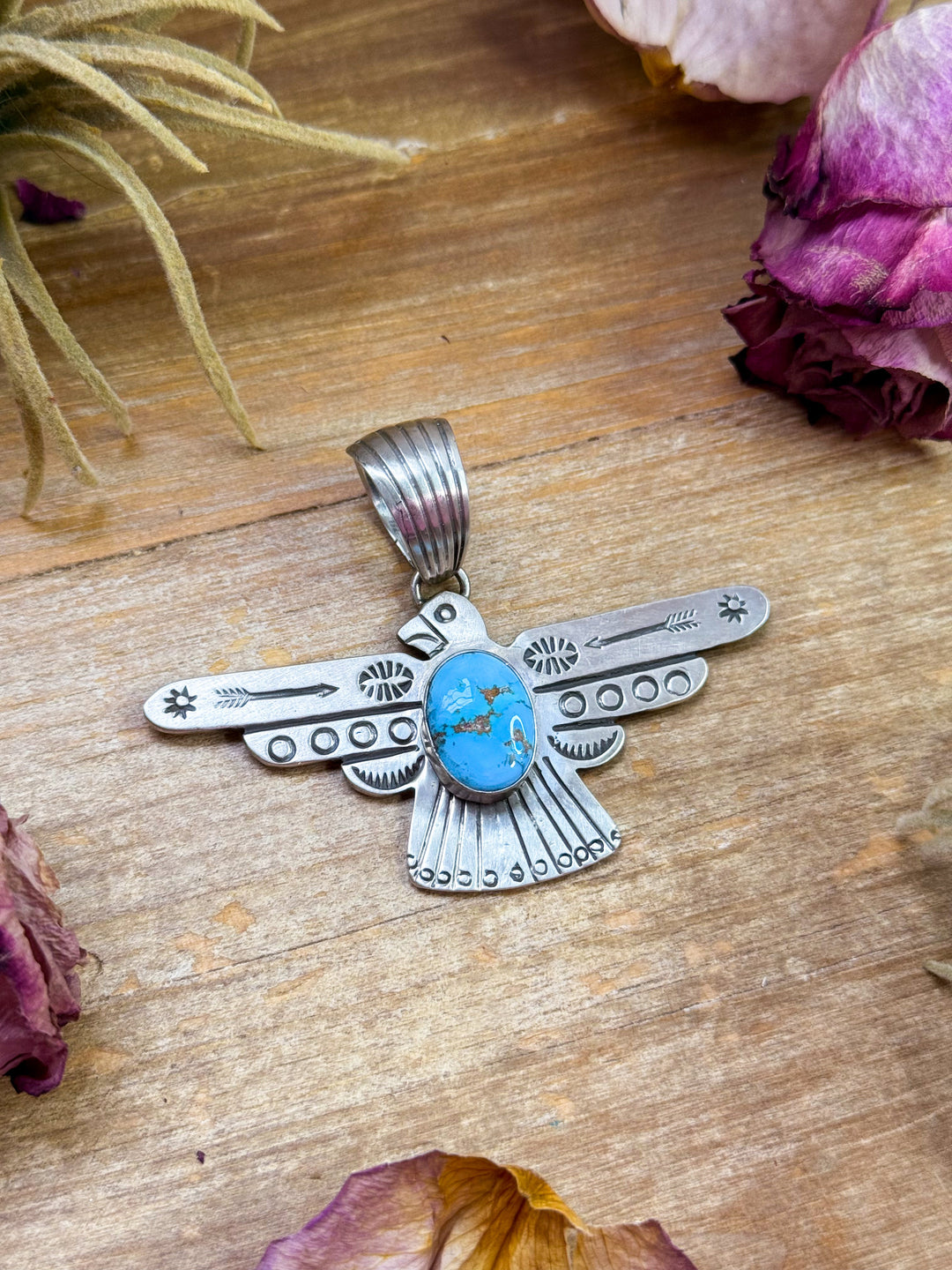 Sterling Silver Thunderbird Pendant Shopify Collective The Bijoux FAB Jewelry The Bijoux FAB Jewelry
