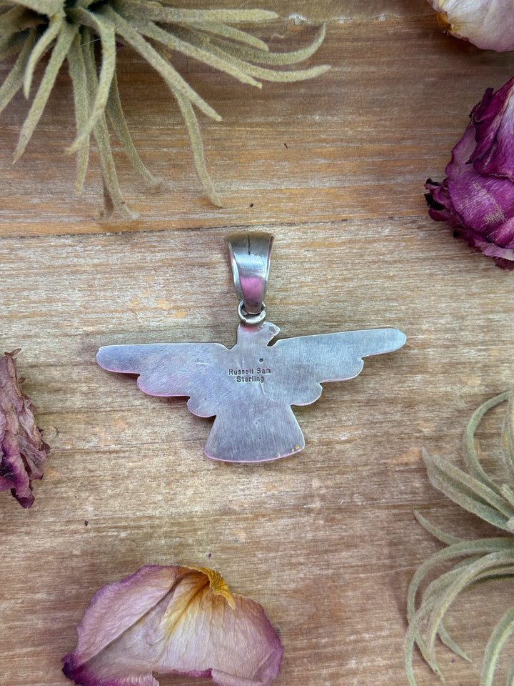 Sterling Silver Thunderbird Pendant Shopify Collective The Bijoux FAB Jewelry The Bijoux FAB Jewelry