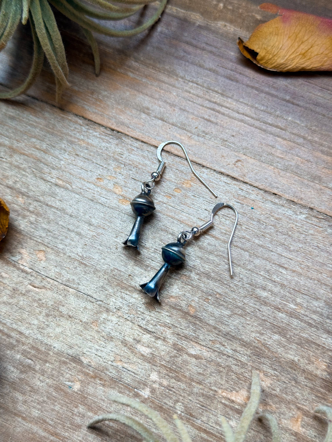 Sterling Silver Mini Blossom Dangle Earrings Earrings Shopify Collective The Bijoux FAB Jewelry The Bijoux FAB Jewelry