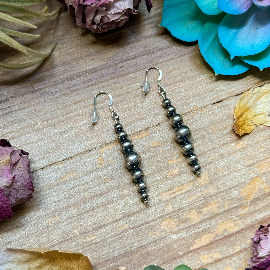 All Sterling Silver Pearls earrings simple Earrings Shopify Collective The Bijoux FAB Jewelry The Bijoux FAB Jewelry