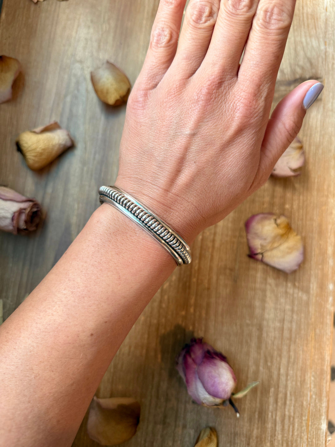Sterling Silver Heavy-Duty Cuff Bracelet cuff Shopify Collective The Bijoux FAB Jewelry The Bijoux FAB Jewelry