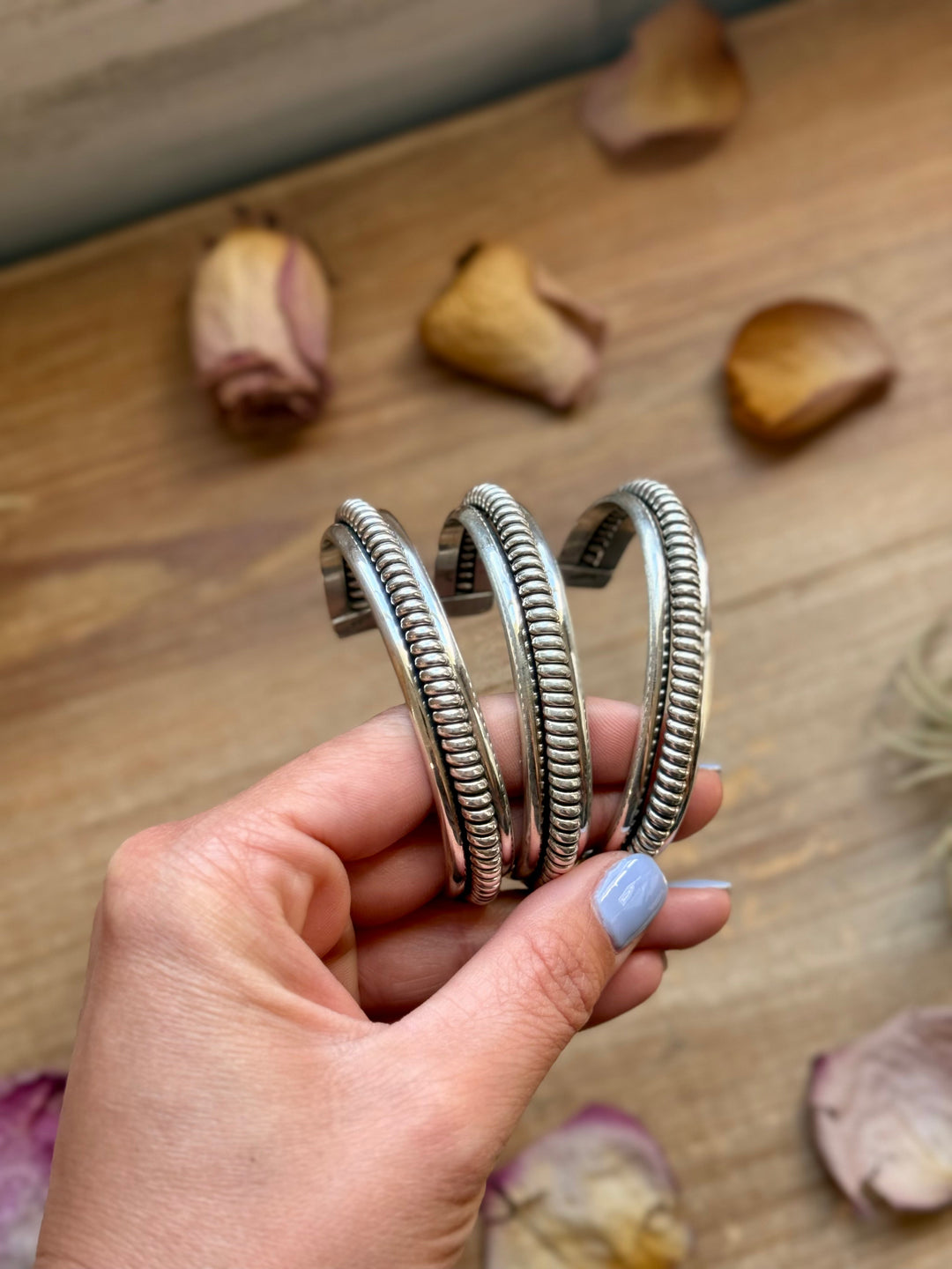 Sterling Silver Heavy-Duty Cuff Bracelet cuff Shopify Collective The Bijoux FAB Jewelry The Bijoux FAB Jewelry