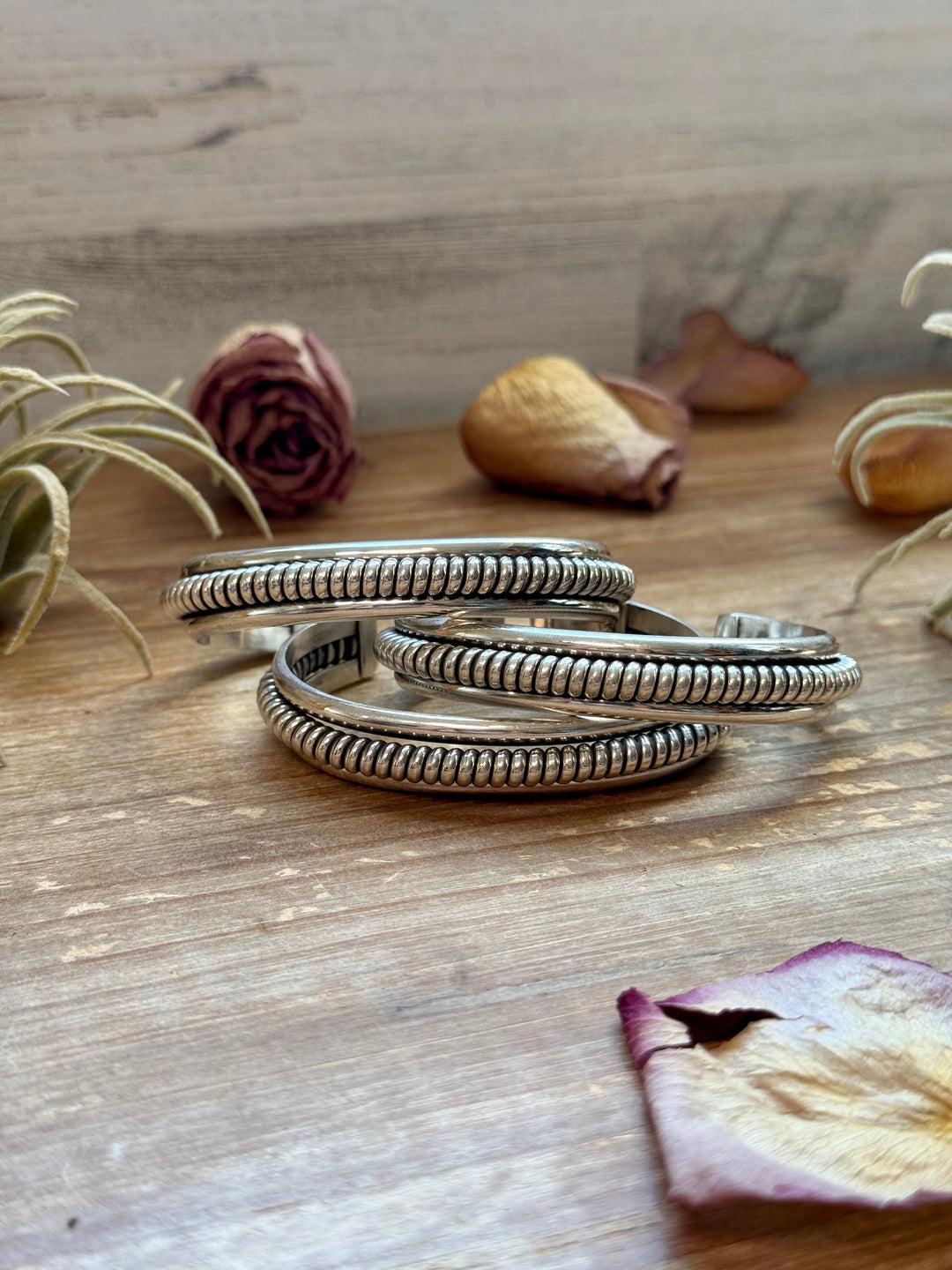 Sterling Silver Heavy-Duty Cuff Bracelet cuff Shopify Collective The Bijoux FAB Jewelry The Bijoux FAB Jewelry