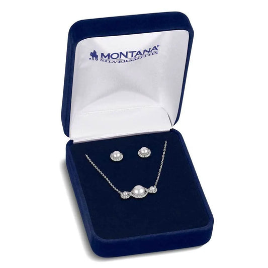 Entwined in Pearls Jewelry Set JS6302 Jewelry Set Montana Silversmiths