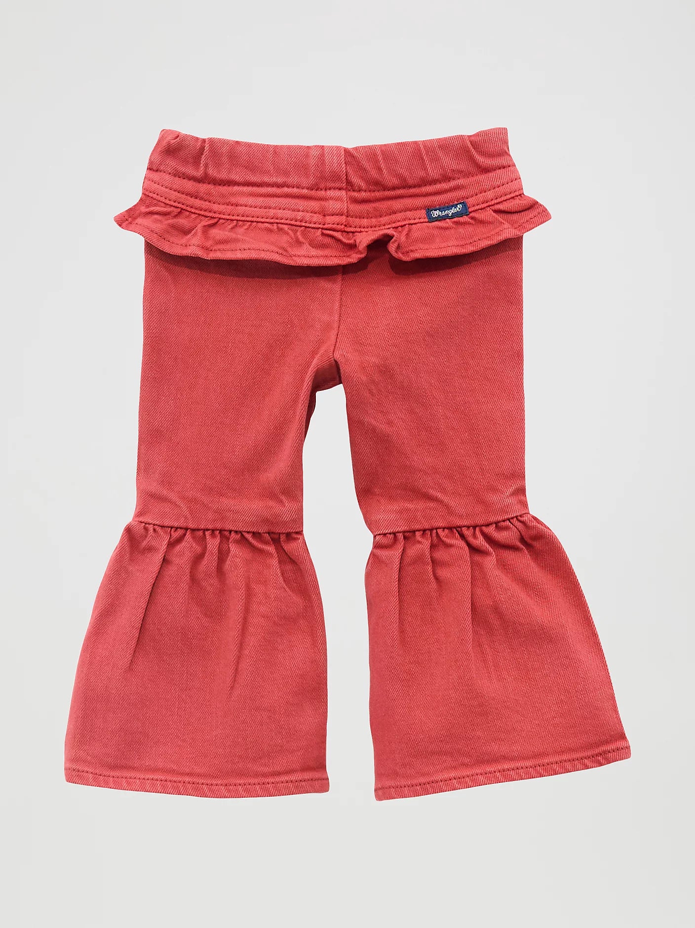 Little Girl's Vibrant Ruffle Leg Flare Jean 112371942