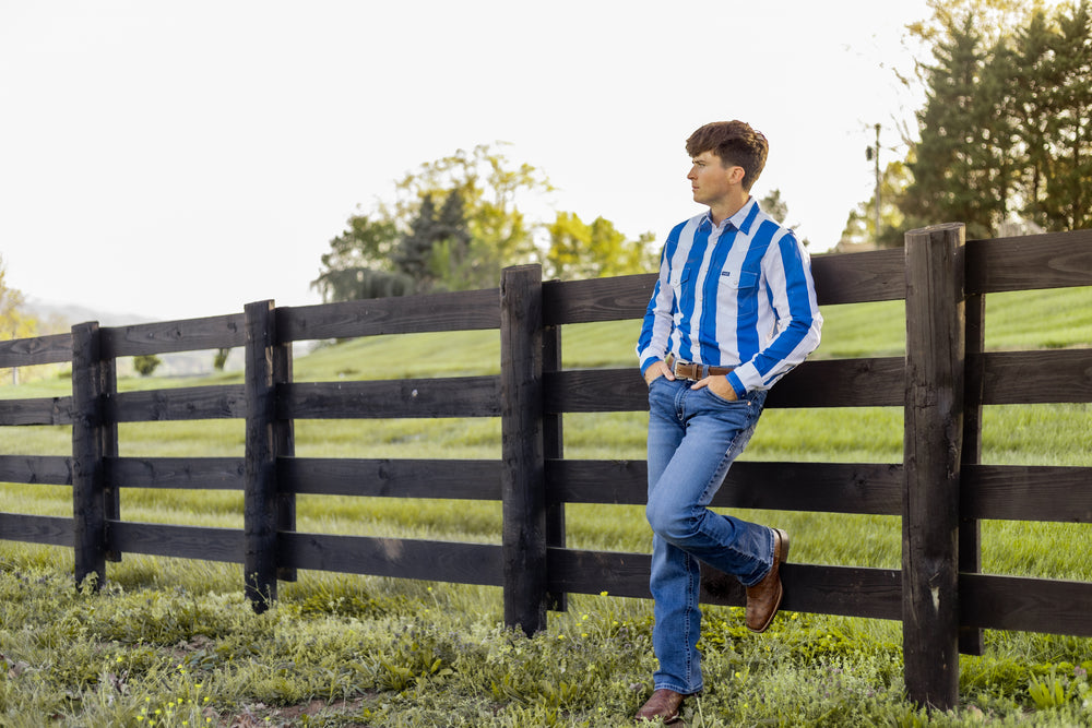 Wrangler® Vintage Inspired Long Sleeve Shirt | 112375917 Shirt Long Sleeve Men's Shirt Snap Shirt Wrangler Wrangler