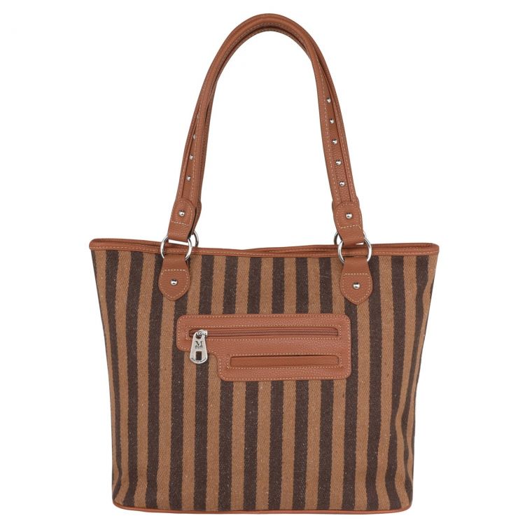 Montana West Cowprint Canvas Tote Bag MW1236-8112BR