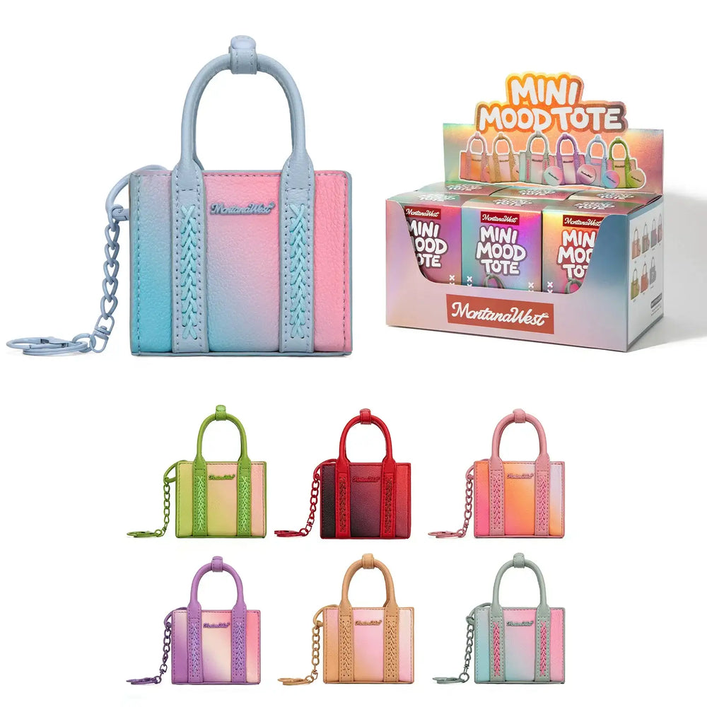 Montana West Mini Mood Tote Blind Box-Single Box MWBX-67 Key Chain Montana West