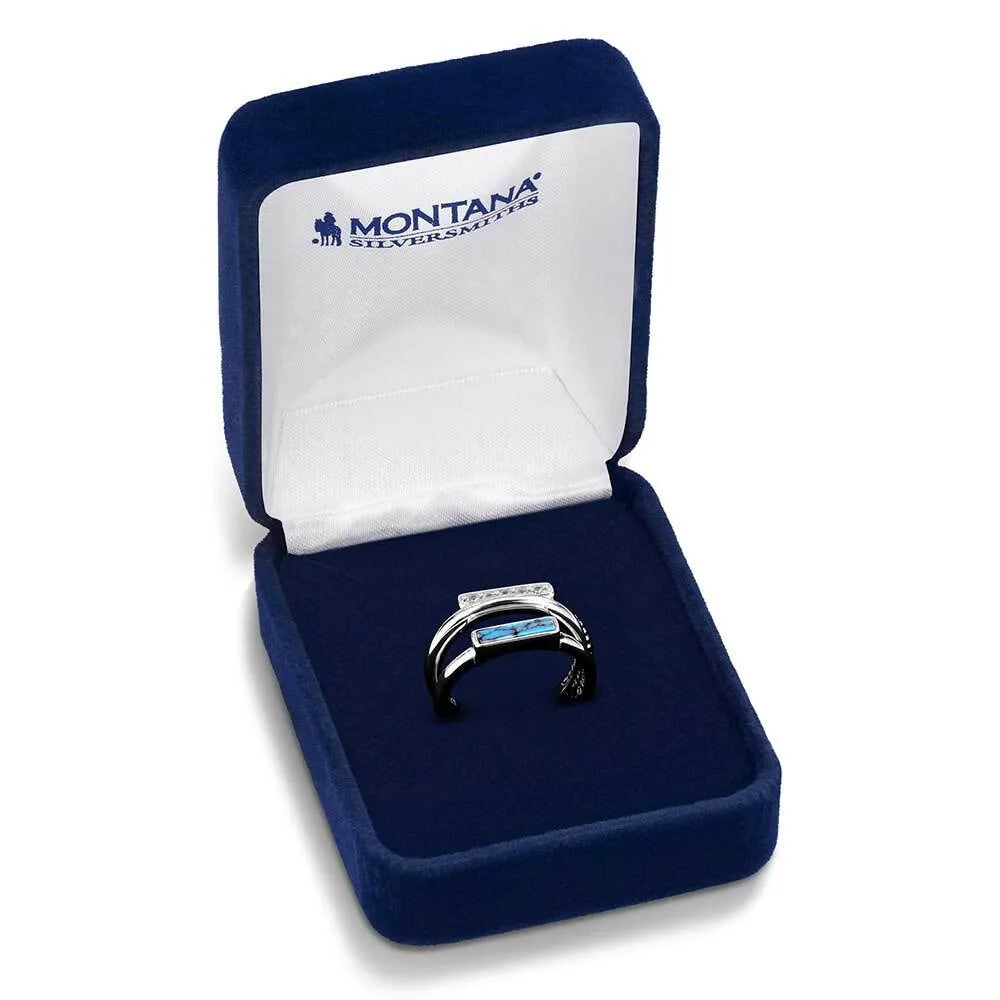 Triple Threat Stacked Ring Set RG6218 Ring Montana Silversmiths