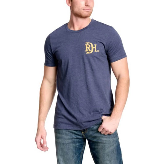 Red Dirt Men's Cactus Graphic T-Shirt Navy T Shirt Red Dirt