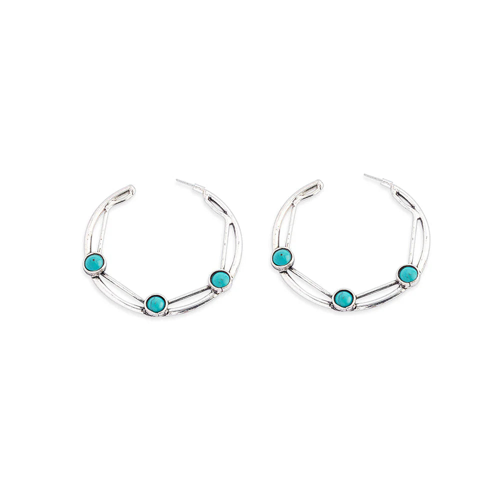 Dream Strands Earrings In Blue Earrings Women's Myra