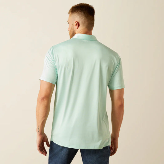 Men's Ariat Charger 2.0 Fitted Polo Shirt 10058779 Shirt ariatmens Ariat