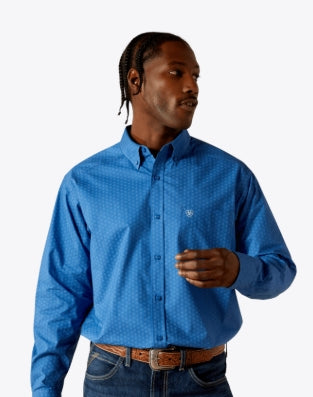Men's Stratford Classic Fit Shirt Royal Blue