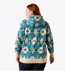 Women's Ariat Logo 2.0 Printed Hoodie Agave Southwest Print - 10062292 Hoodie ariatwomens Ariat
