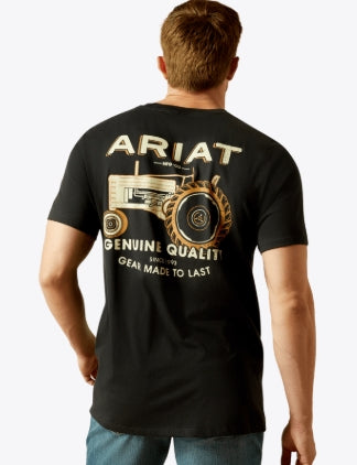 Men's Ariat Gramps Tractor T-Shirt Black - 10062425 T-Shirt 20% off ariat Ariat