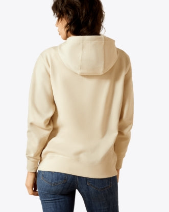Women's Stitch Hoodie Oyster Grey - 10062310 Hoodie ariatwomens Ariat