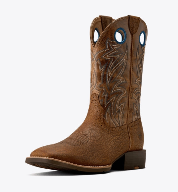 MNS Sport Sidebet Cowboy Boot TOASTED GRAIN 10080413 Boots ariat ariatmens Boots Men&