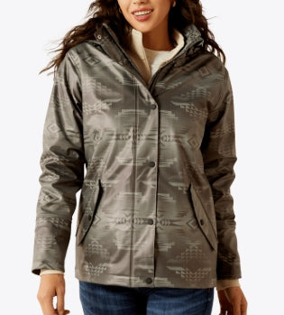WMS Drizzle Rain Coat GREY DUNE 10062807 Coats & Jackets ariatwomens Ariat