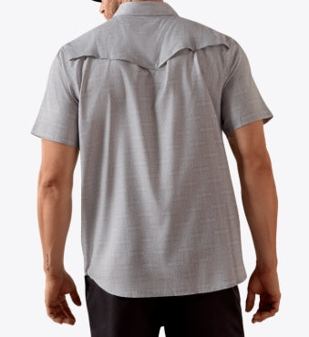 MNS Printed VentTEK Western Fitted Snap Shirt SKY ROCKET 10071044 Shirt Ariat