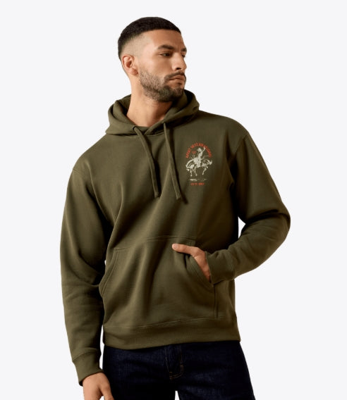 MNS Ariat International Rodeo Hoodie GRAPE LEAF 10079614